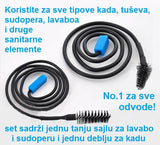 Komplet savitljivih sajli za odvodne cevi