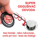 Komplet savitljivih sajli za odvodne cevi