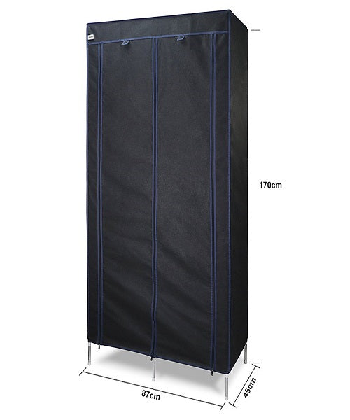 Platneni rasklopiv ormar za garderobu dimenzija 60x45x150 cm