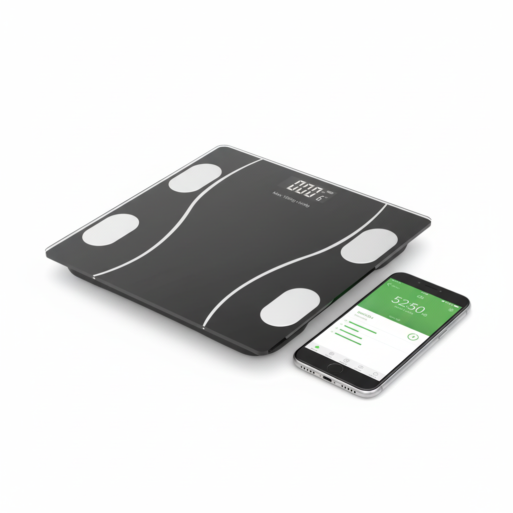 Bluetooth vaga sa analizom tela – 13 parametara, do 180 kg