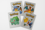 Pokemon Srebrne Holografske Karte - Elegantna Kolekcija Ash i Pikachu