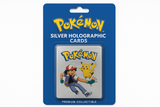 Pokemon Srebrne Holografske Karte - Elegantna Kolekcija Ash i Pikachu