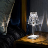 Stona kristalna lampa u obliku romba