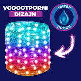 LED lampice za jelku 10 m sa Bluetooth upravljanjem
