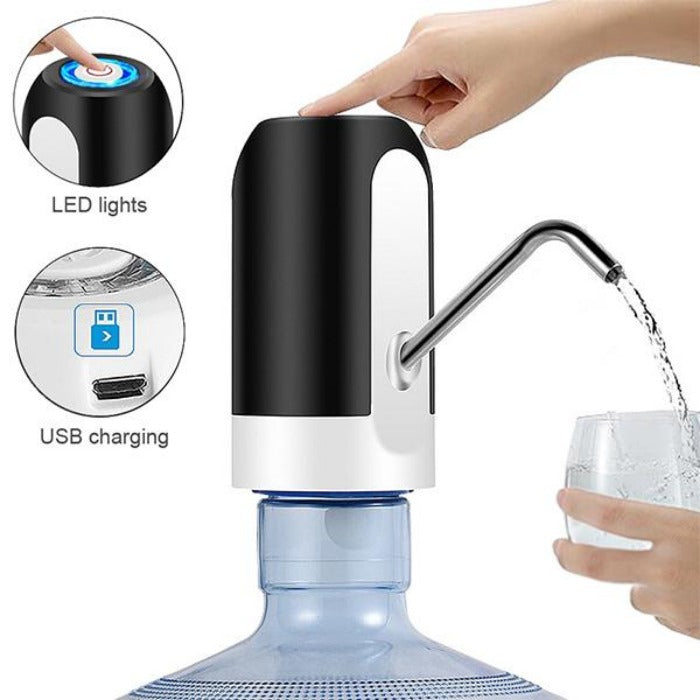 Pumpa sa slavinom za balon vode — USB punjenje - slika 4
