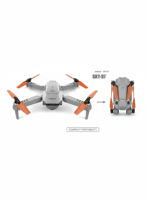 Mikro sklopivi dron SKY-97 - Kompaktni kvadkopter sa 4K kamerom