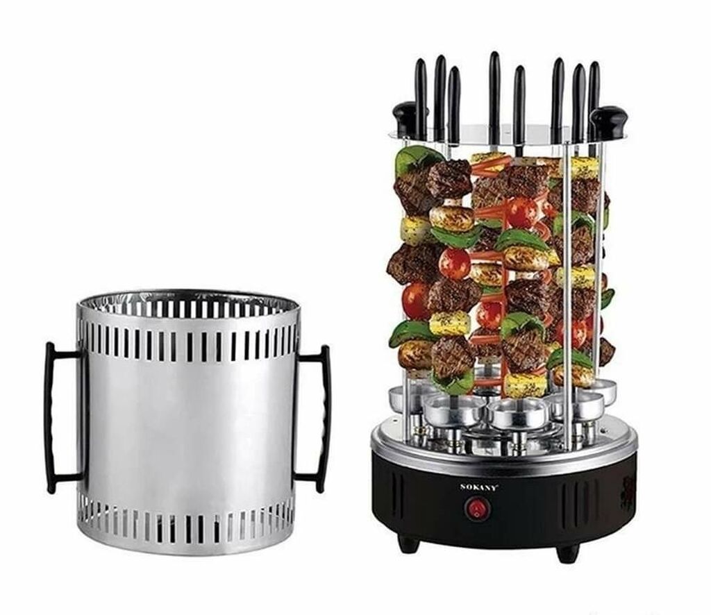 Pekač za ražnjiće 1500 W sa kvarcnim grejačem - slika 1