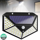 Solarni LED reflektor sa senzorom pokreta, 100 dioda i 3 režima