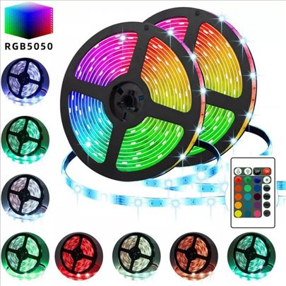 Dekorativno RGB osvetljenje u traci od 10 m