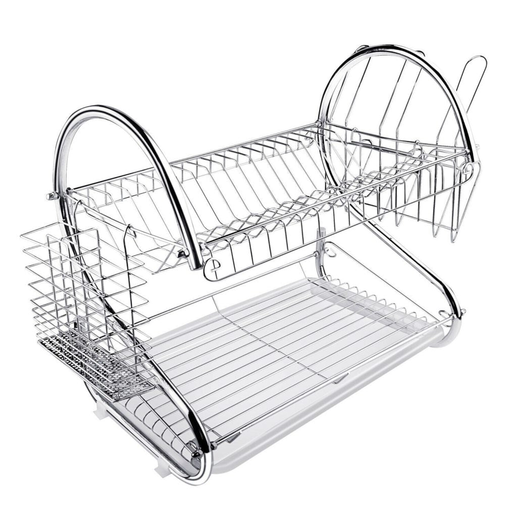 Oceđivač za sudove na dva nivoa – inox, 39x40x24 cm – slika 5