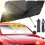 Auto-suncobran sa savitljivim ivicama i futrolom
