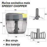 Ručna seckalica Speedy Chopper, 400 ml, tri noža
