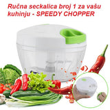 Ručna seckalica Speedy Chopper, 400 ml, tri noža