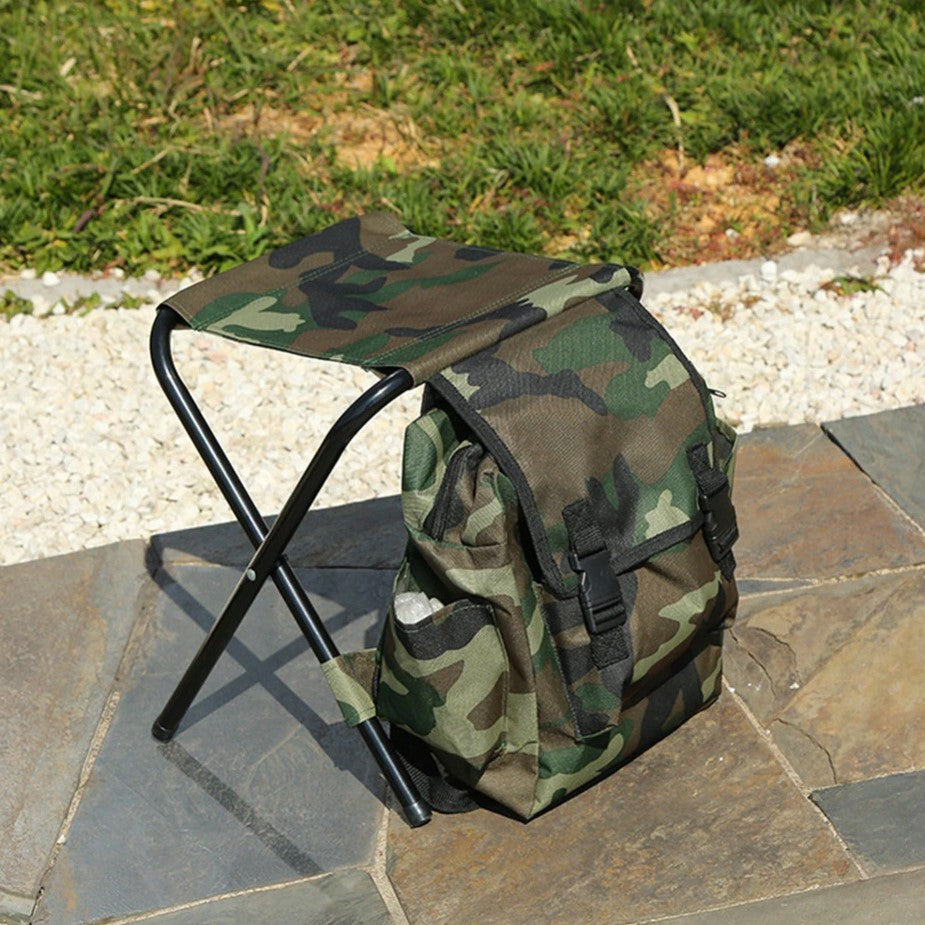 Ranac sa ugrađenom sklopivom stolicom – 44x36x31 cm – slika 2