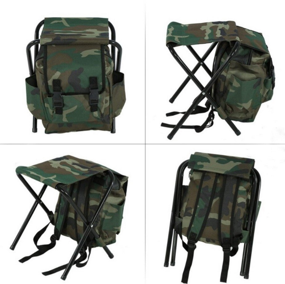 Ranac sa ugrađenom sklopivom stolicom – 44x36x31 cm – slika 6