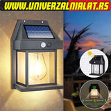 Solarna lampa fenjer sa PIR senzorom i 3 režima rada