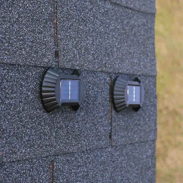 Solarne zidne lampe za dvorište – set od 4, gore i dole – slika 5