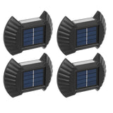 Solarne zidne lampe sa snopom gore i dole, četiri komada