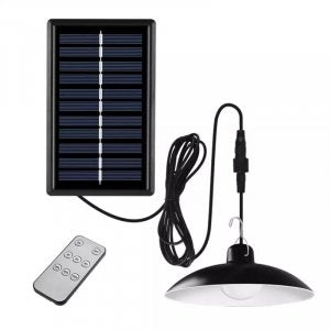 Solarni LED luster sa odvojenim panelom i IP66