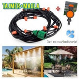 Set za vodenu maglu 20 m sa navojem za slavinu