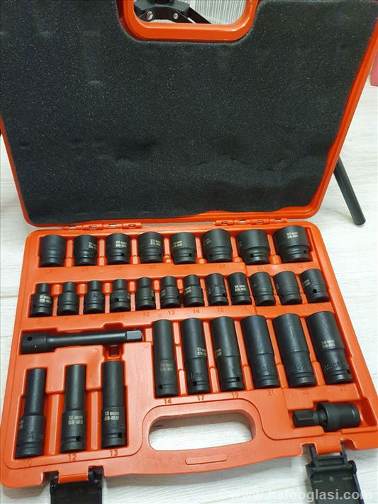 Udarne gedore set 32 delova 1/2