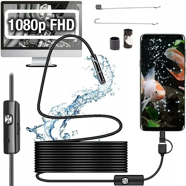Endoskop kamera 5 m, IP67, sa 6 podesivih LED dioda – slika 13