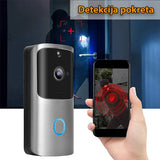 Bežično video zvono sa PIR detekcijom i uglom 166 stepeni