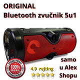 Bluetooth zvučnik ZQS 5 u 1 sa FM radiom i LED svetlom