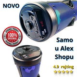 Bluetooth zvučnik ZQS 5 u 1 sa FM radiom i LED svetlom