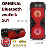 Bluetooth zvučnik ZQS 5 u 1 sa FM radiom i LED svetlom