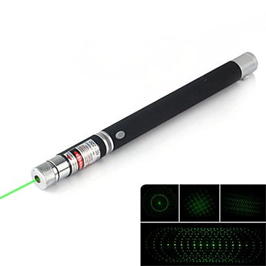 Zeleni laser u obliku olovke sa filterima